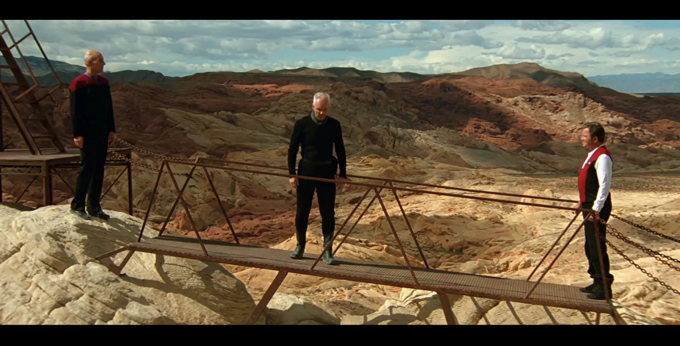 皮卡德和柯克联手夹击苏伦