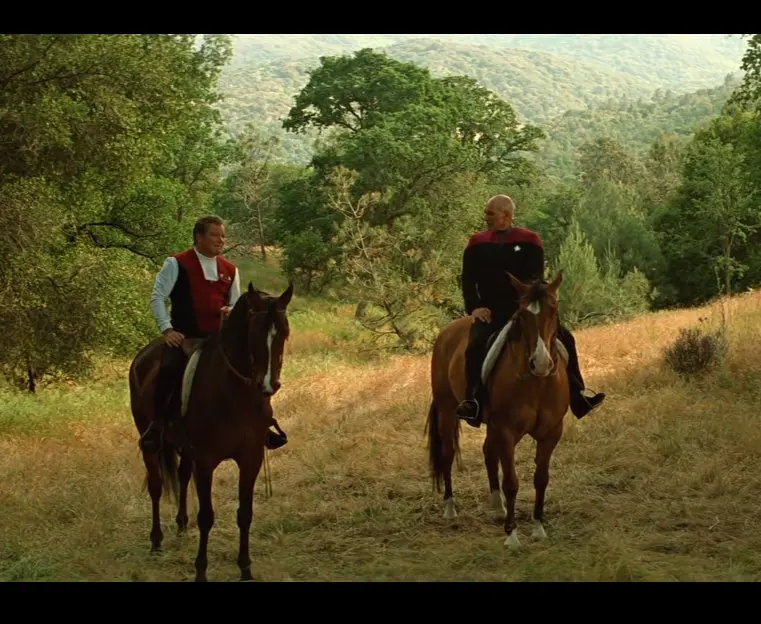 皮卡德舰长说服柯克舰长